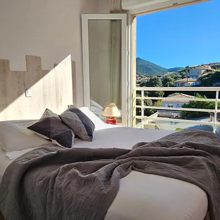 Beau T3 - Vue & Piscine - A Funtana *