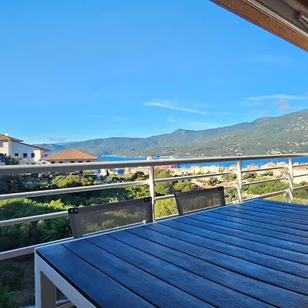 Apartamento Beau T3 - Vue & Piscine - A Funtana *